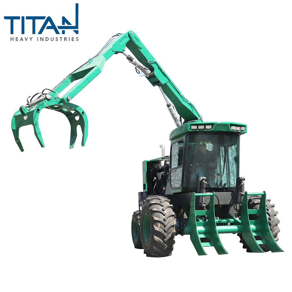 TITAN bell logger loader with sugarcane grapple  capacity TL9800