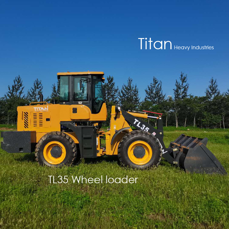 weihai titan heavy machinery underground diesel engine chinese capacity bucket  zl32 wheel loader with automatic transmission