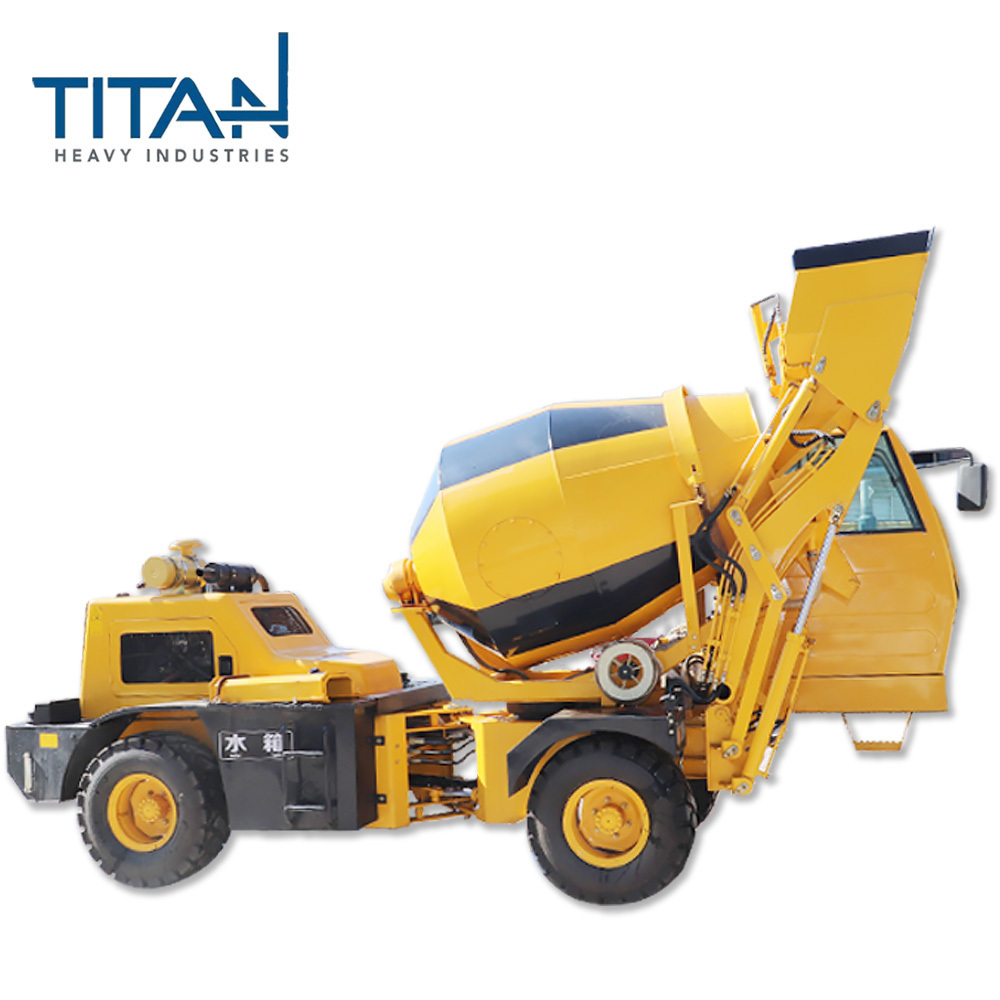 Titan New Model TL2500 Self Loading Concrete Mixer Truck concrete mixer truck for sale