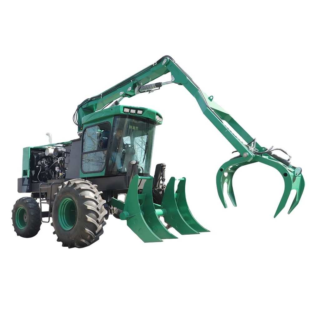 TITAN bell logger loader with sugarcane grapple  capacity TL9800