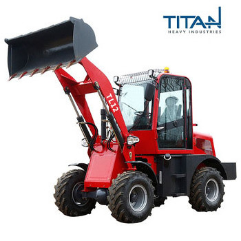 1200kg shovel truck traktor snowblower wheelloader grain Small ce rc hydraulic garden front 1.2ton mini wheel loader with bucket