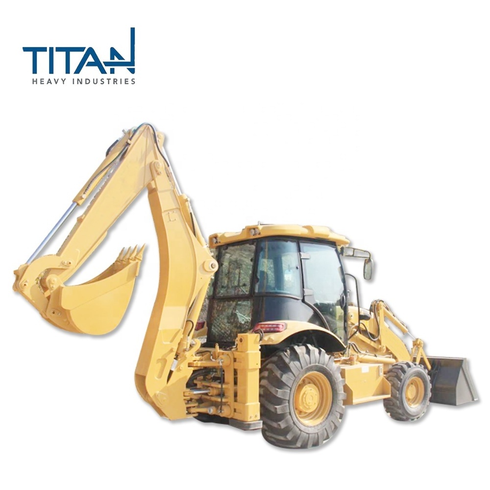 CE ISO OEM TL30-25 2.5t Compact Front Bulldozer Mini Towable Backhoe 2500kg Retroescabadora with Digger