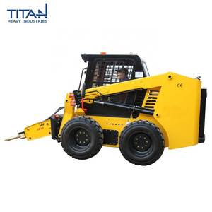 fork tiller trailer grader mounting plate breaker concrete pump attachments micro skid steer loader for sale