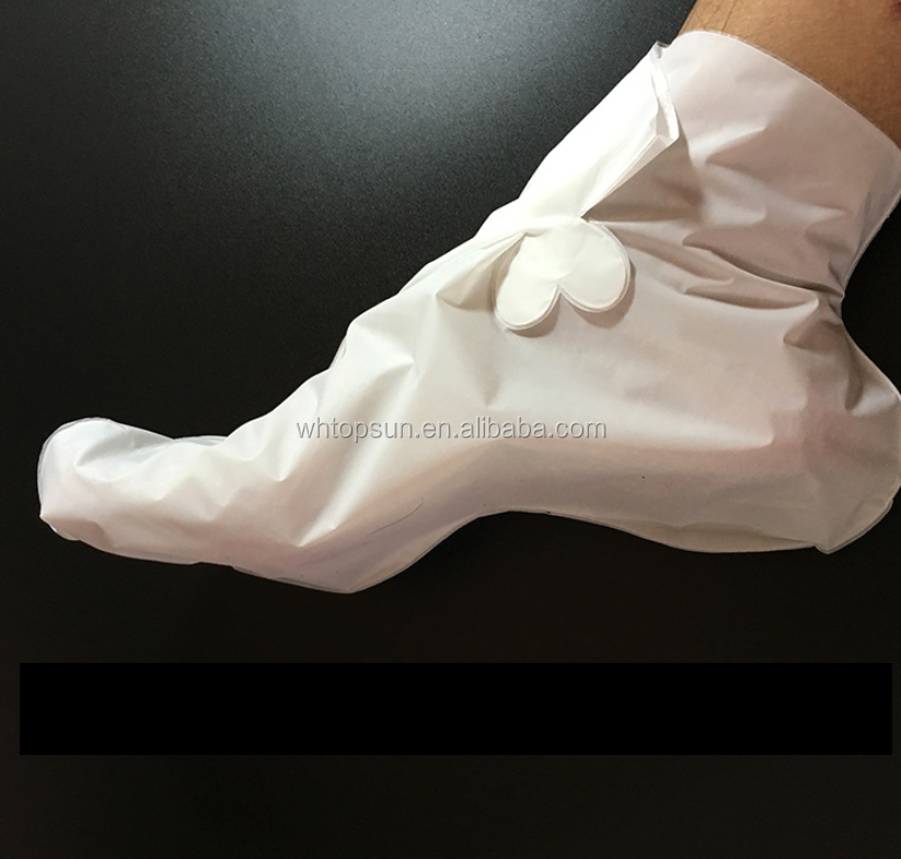 Customized exfoliating peel foot mask socks baby Whitening tender foot mask