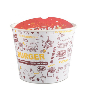 64oz 85oz 150oz Big Size KFC Fried Chicken Paper Bucket