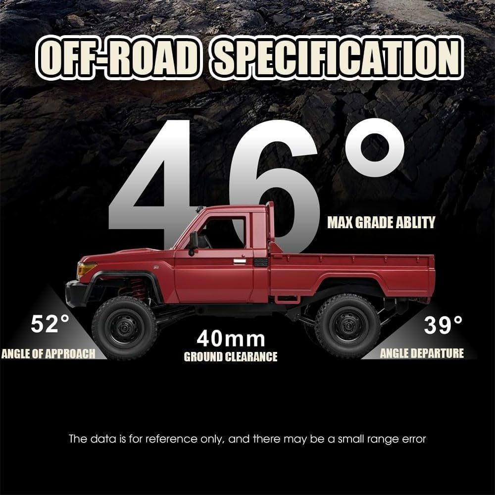 MN-82 full 1/12 simulation car rtr 8km/h high speed 4wd vehicle land cruiser all terrain off road car for kids and Adults