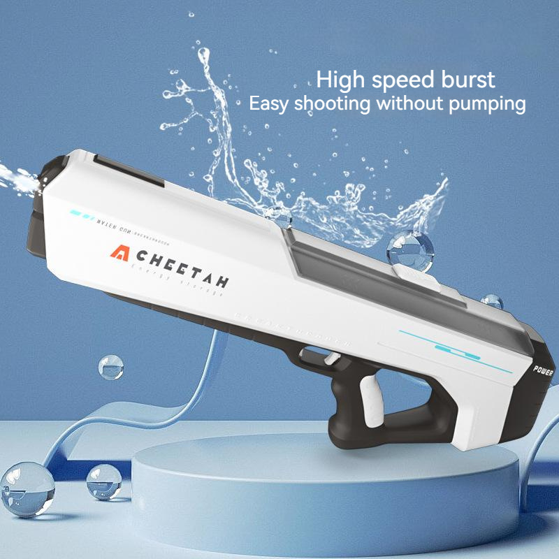 Newest 12m Range 2000MAH Powerful Induction Automatic Water Shooting Fun Continuous High Pressure Electric Automatic Water Gun