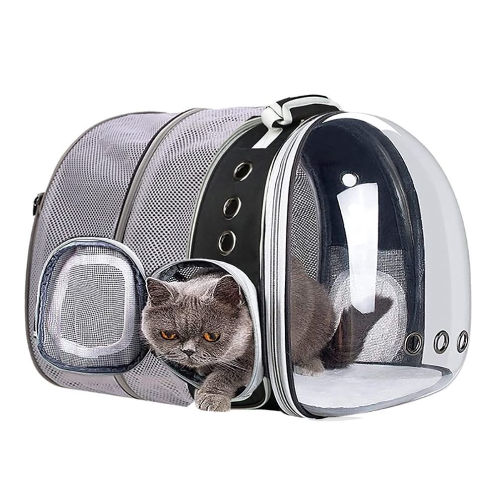 Wholesale High Quality Airline Approved Expandable Cat Backpack Carrier Bubble For Large Cats 20 Lbs