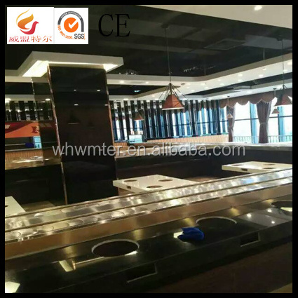 304 stainless steel super  silent  sushi  conveyor  belt supplier