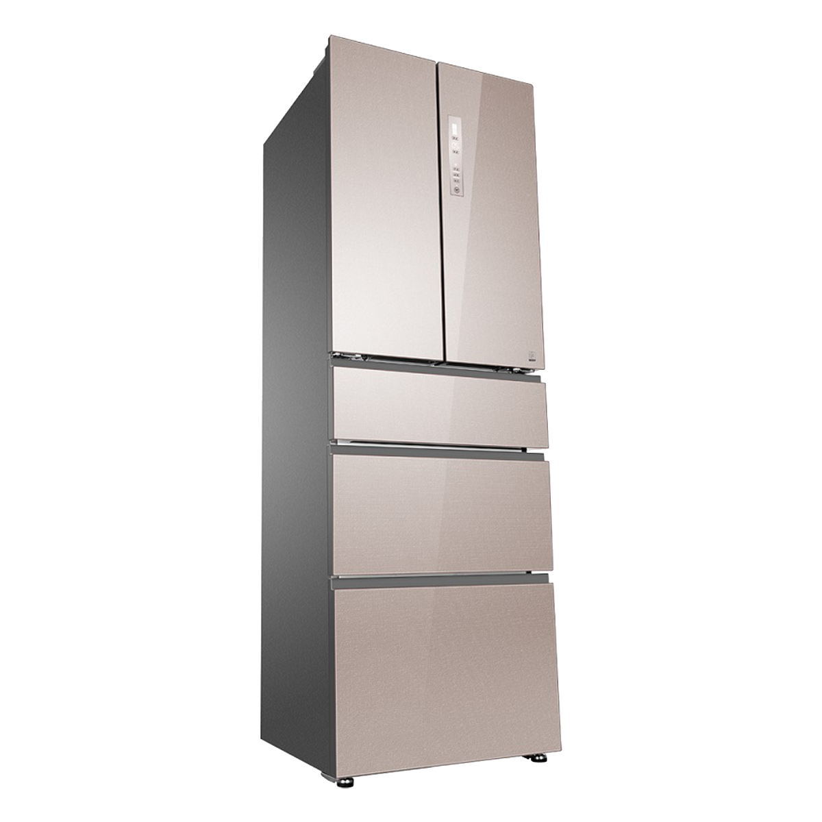 Customized Intelligent control home fridge and freezer upright 5-door french door refrigerator