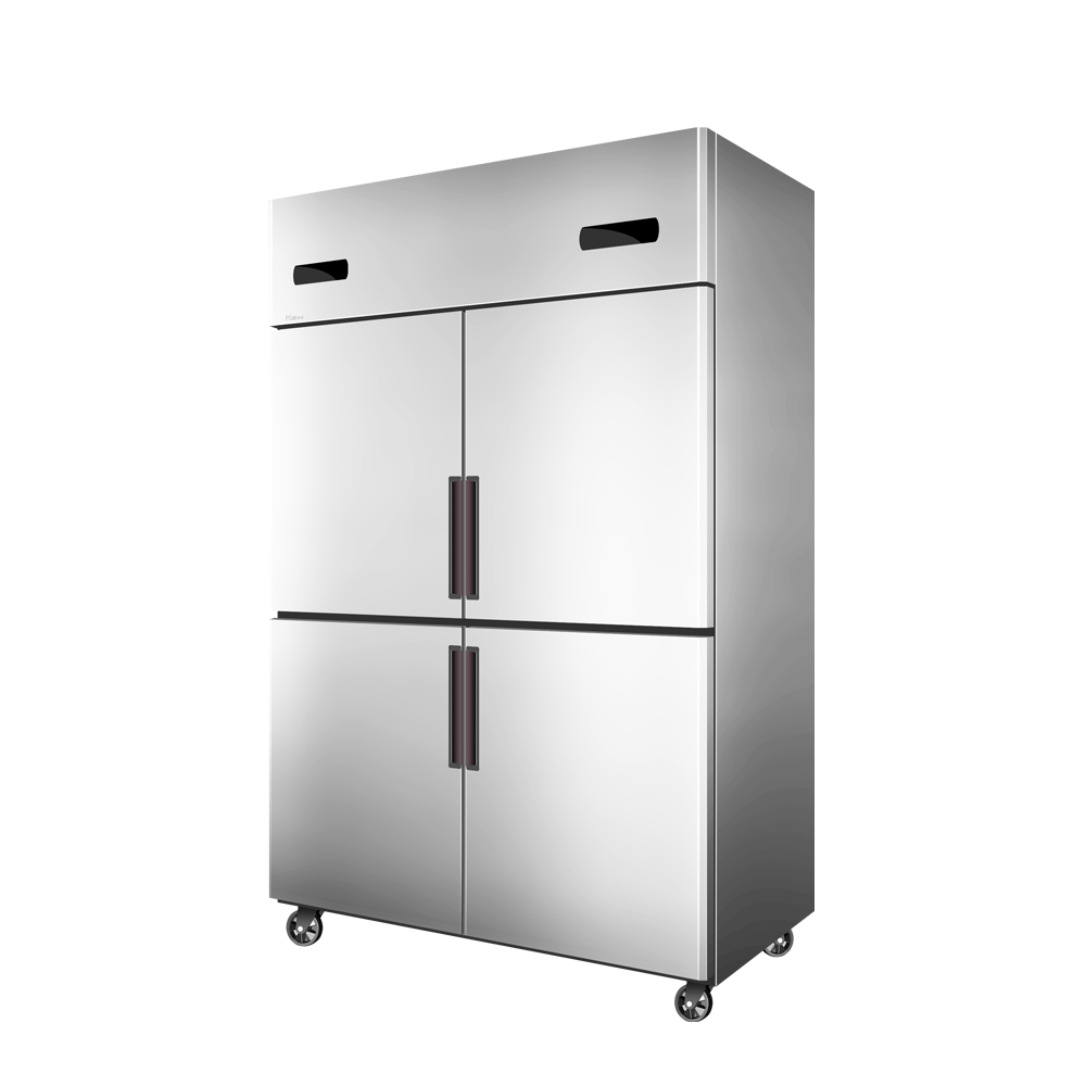 -30 degree Celsius customized LOGO fast freezing commercial vertical fridge restaurant refrigerator kitchen freezer