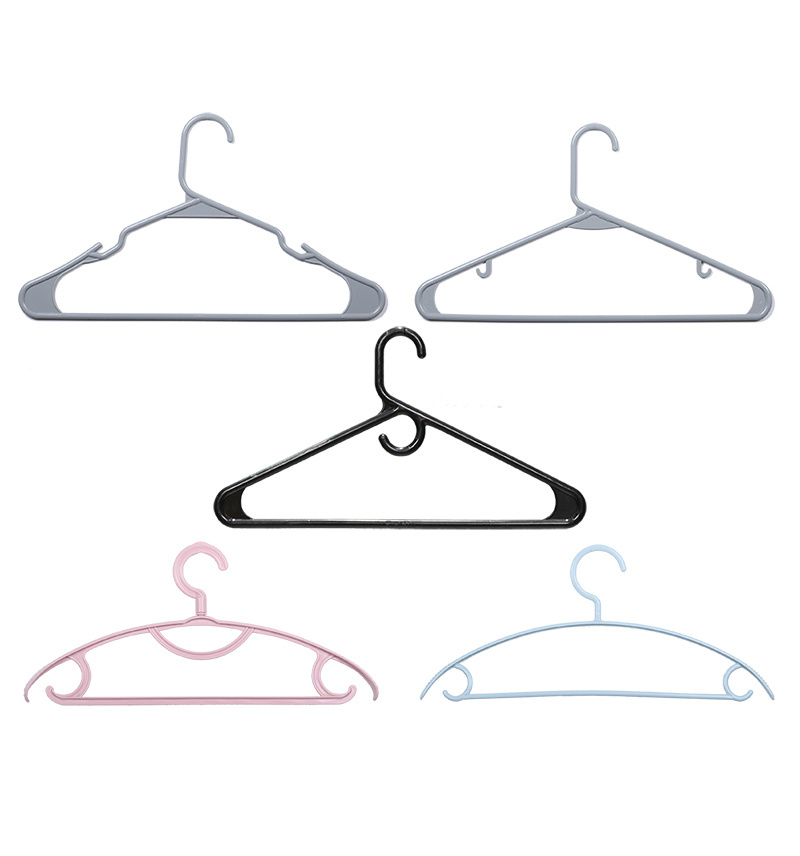 Factory Sale High Quality Hanger Non-Slip Design Wardrobe Clothing Organizer Plastic Clothes Rack