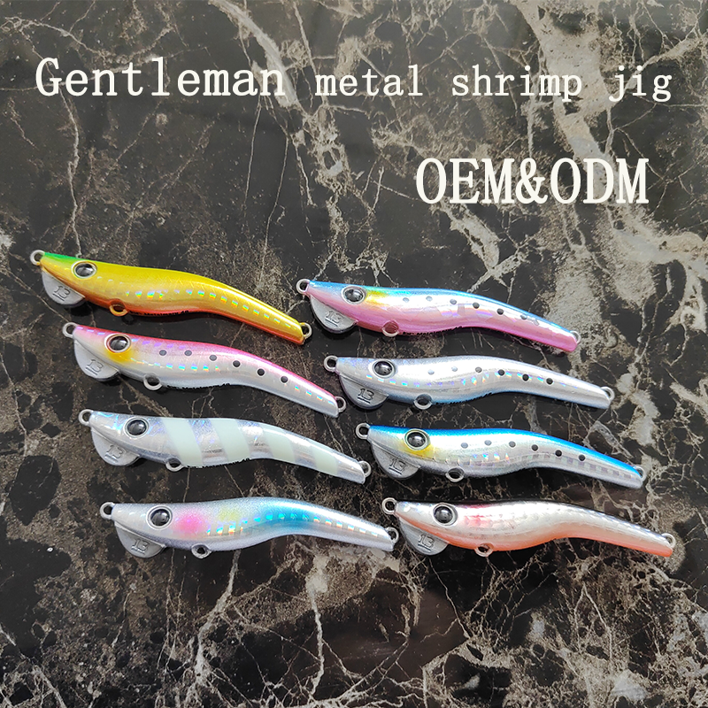 MISTER JIGGING new product OEM 40g metal squid lead jig fishing lure manufacturing artificial jigging lure