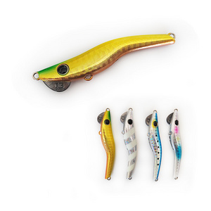 MISTER JIGGING hot sale OEM 40g metal squid lead jig fishing lure manufacturing saltwater artificial long cast jigging lure