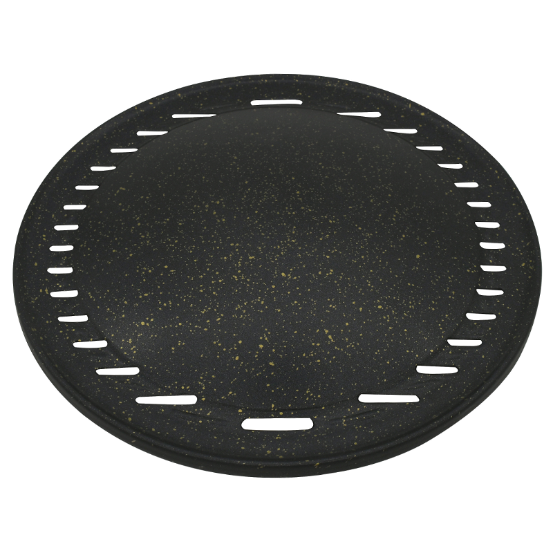 Korean barbeque non stick roasting pans non-stick bbq grill plates round pan for restaurant charcoal gas electric grill