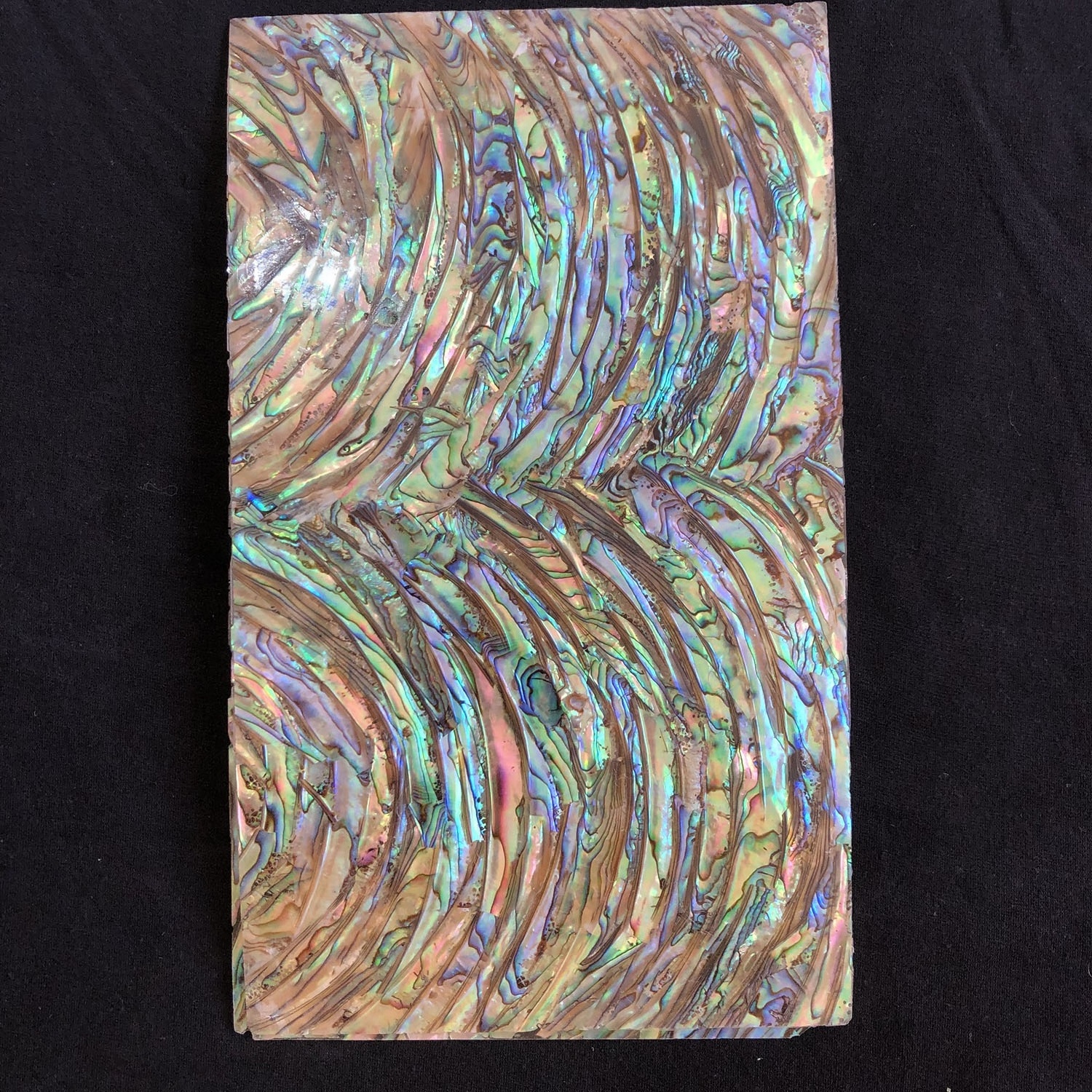 XE-013 Abalone Shell Pieces Natural Shell Paper New Zealand Abalone Shell Sheet For Art Craft Furniture Counter Top