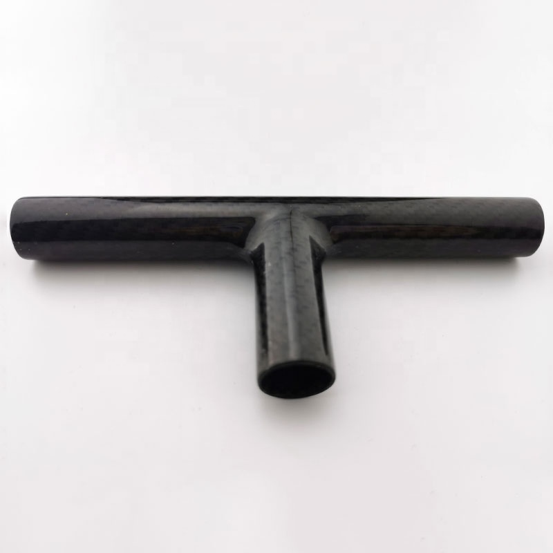 Carbon Fiber T-shaped Pipe Connecting Pipe