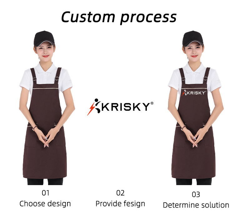 Cat Carrier Apron Adjustable Harvest Apron Waterproof Kitchen Uniform Salon Cotton Apron Custom Logo