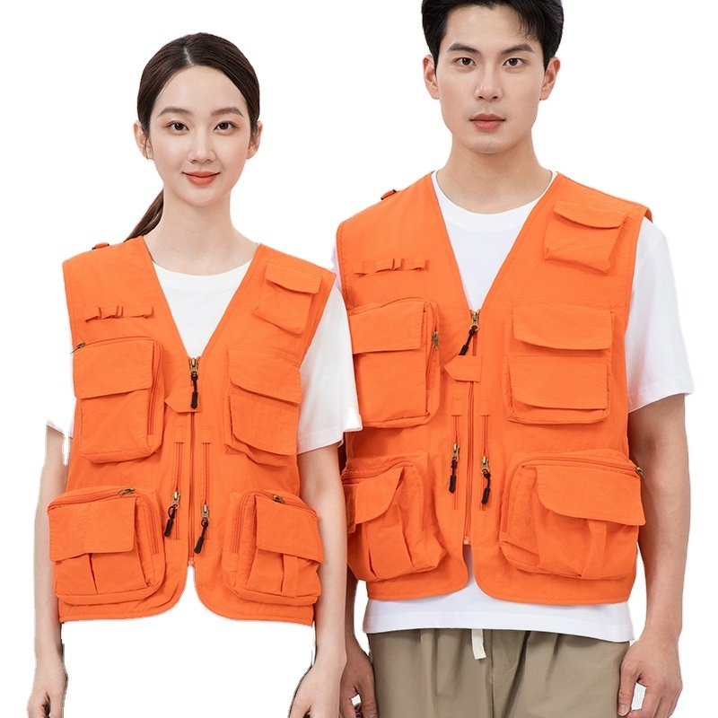 Work Uniform Construction Electrician Safety Fleece Vest Men Design Wedding Waistcoat Golf Vest