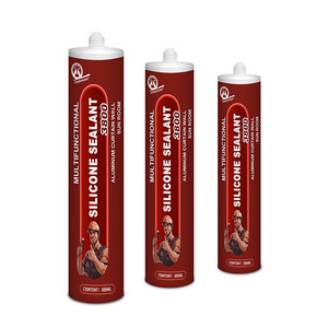 HR3800 Structural sealant clear waterproof construction gray silicone adhesive concrete joint sealant for concrete and wood