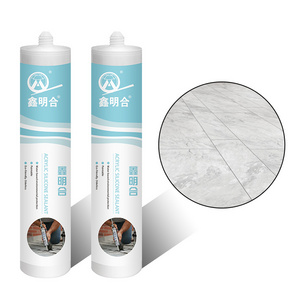 290ML High performance manufacturer rain proof corrosion resistant caulk gap filler white acrylic sealant adhesive for wall