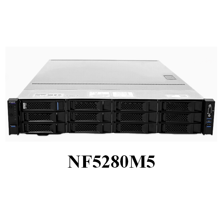 Cheap New Inspur high density GPU NF5280M5 2U Server Rack In tel Xeon 8-core per processor