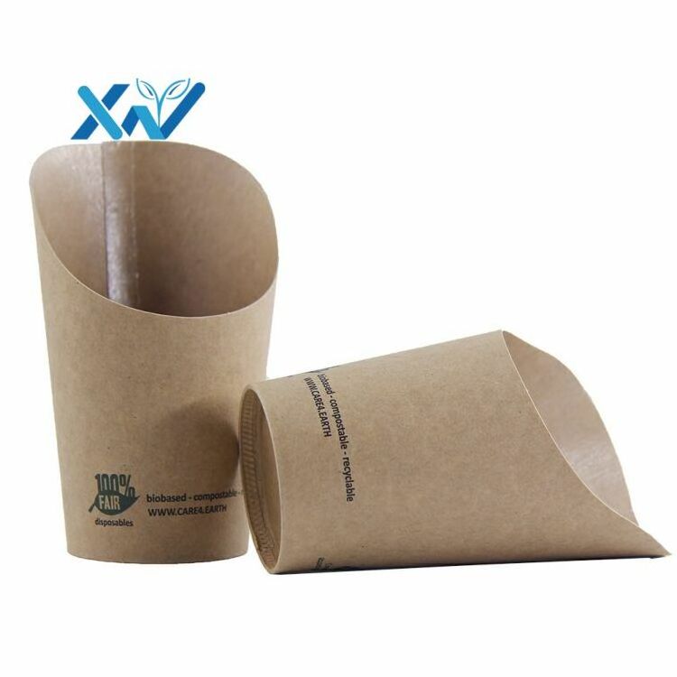 Hot Sale French Fries Fried Chicken Potato Chips Paper Cups Packaging Paper Box Recyclable Packaging Food Grade Paper Paperboard