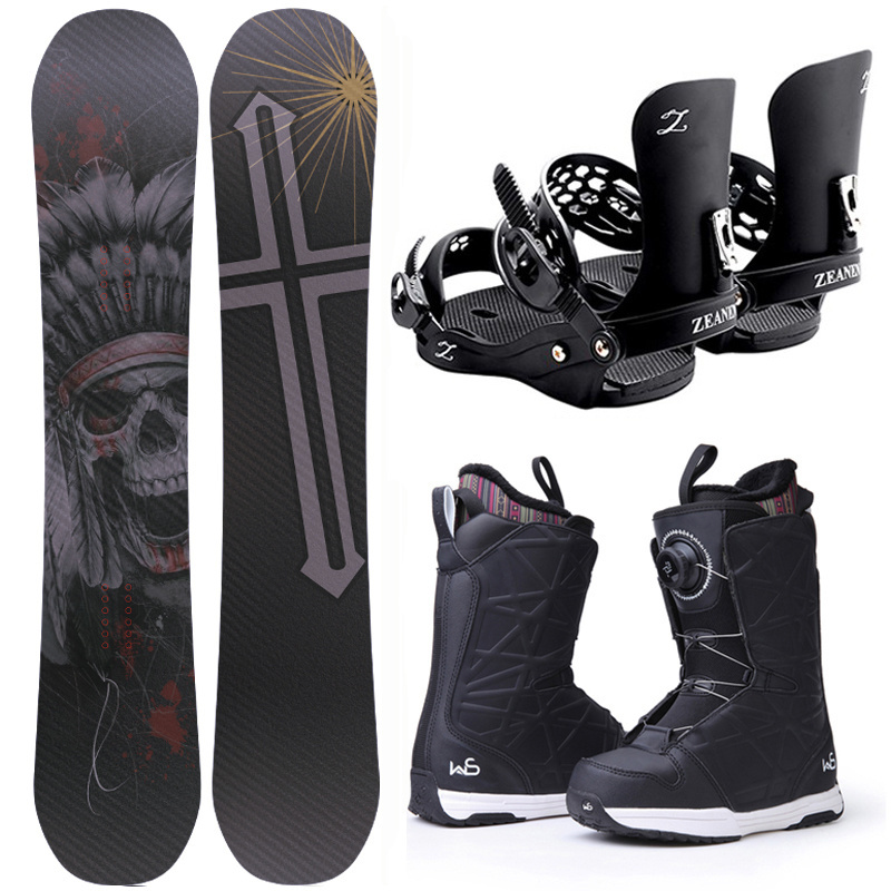 Skiing Snowboarding Freestyle Camber Carbon Fiber Wood Core Snowboard Waterproof Fitness OEM Customized Fishing Adult Mountain