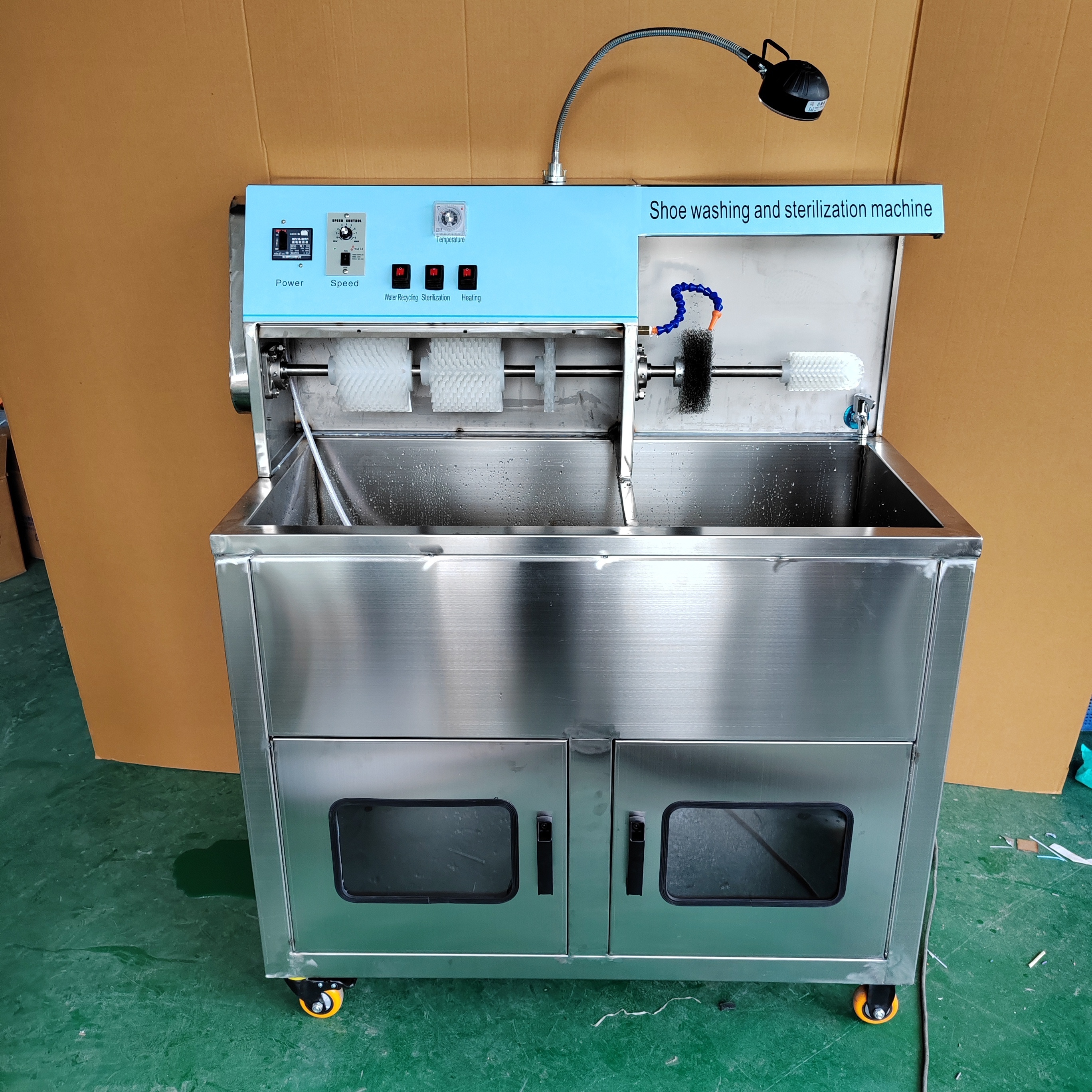 Best Price Semi-Automatic Shoe Washers dry cleaners  shoes washing and sterilization machine used for all kinds of shoe