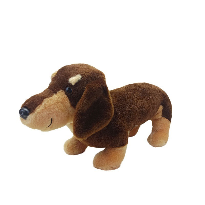 Custom Design Pet Dachshund Dog Stuffed Plush Doll Pet Shar Pei Toys for Children Home Decoration Sausage Dog Toy