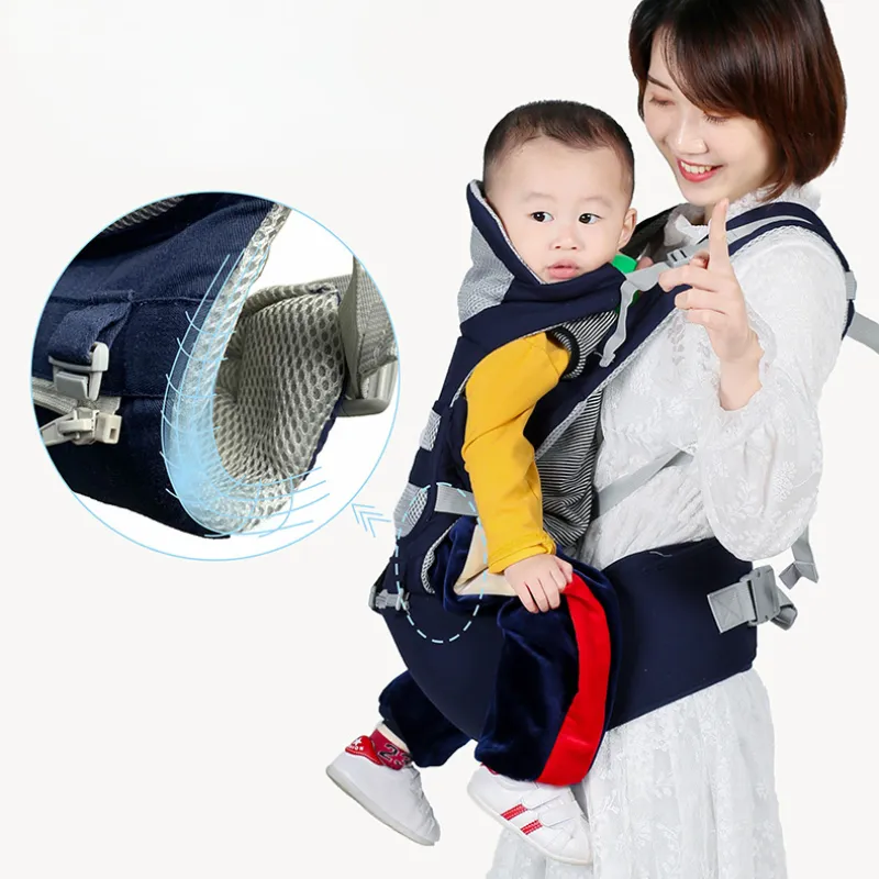 High Quality Comfortable Baby Carrier Sling Wrap Newborn Seat Infant Hip Seat Carrier Backpack Infant Comforter Baby Carrier