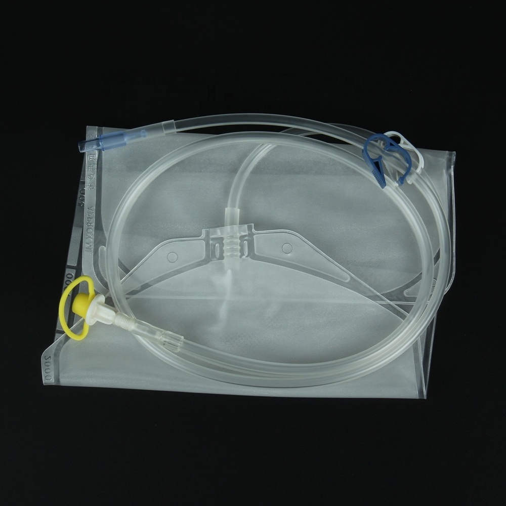 CE Approved Disposable drainage bag for Portable Wearable kidney APD automated Automatic Peritoneal dialysis catheter machine