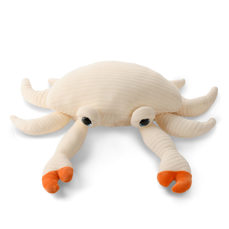 High Quality cartoon soft crab New design stuffed plush doll toys for Christmas baby gifts Fluffy Lobster Comforting Baby