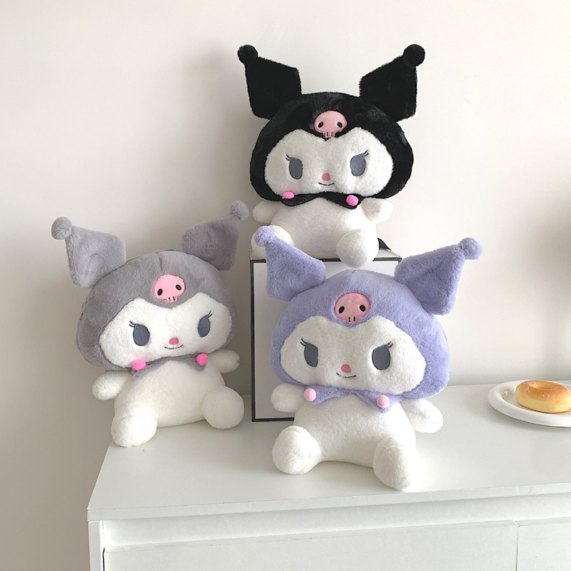 Quality Accessories Sale Kuromi Plush Bag Kids Bag Animal plush backpack Soft Handbag Cartoon plushies Bags