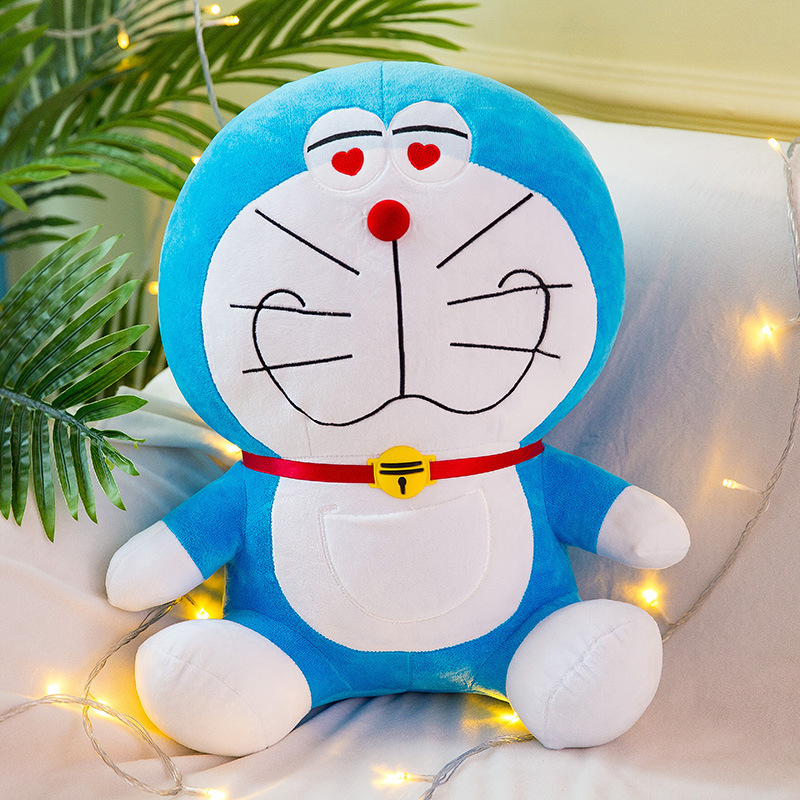 Manufacturer wholesale Dream doll doraemon doll Dingdang cat doll blue fat pillow plush toy birthday gift girl