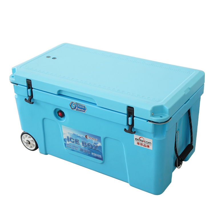 TOLEE Multi-functional top quality portable Insulated ice cooler box lunch  large food picnic cooler box aussie box coolers