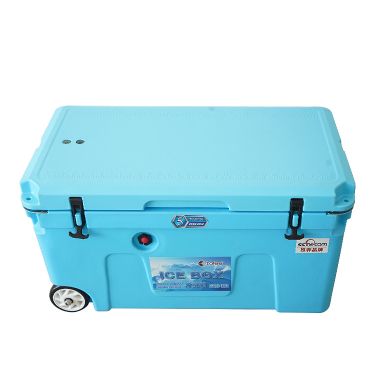 TOLEE Multi-functional top quality portable Insulated ice cooler box lunch  large food picnic cooler box aussie box coolers