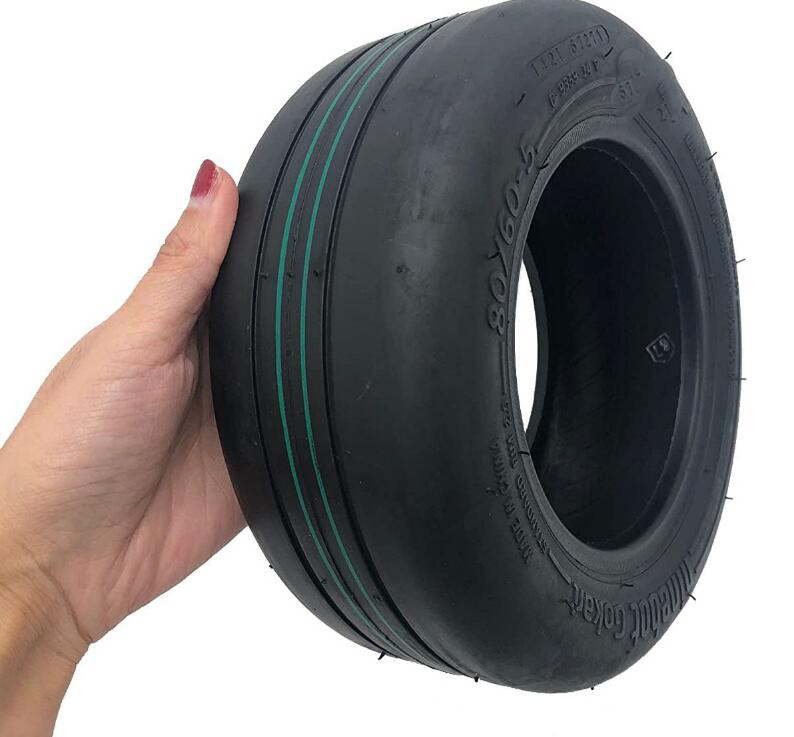 80/60-5 Original Front Wheel Tire Tubeless Tyre Suitable for Ninebot Gokart Kart Pro Outer Tyre Accessories