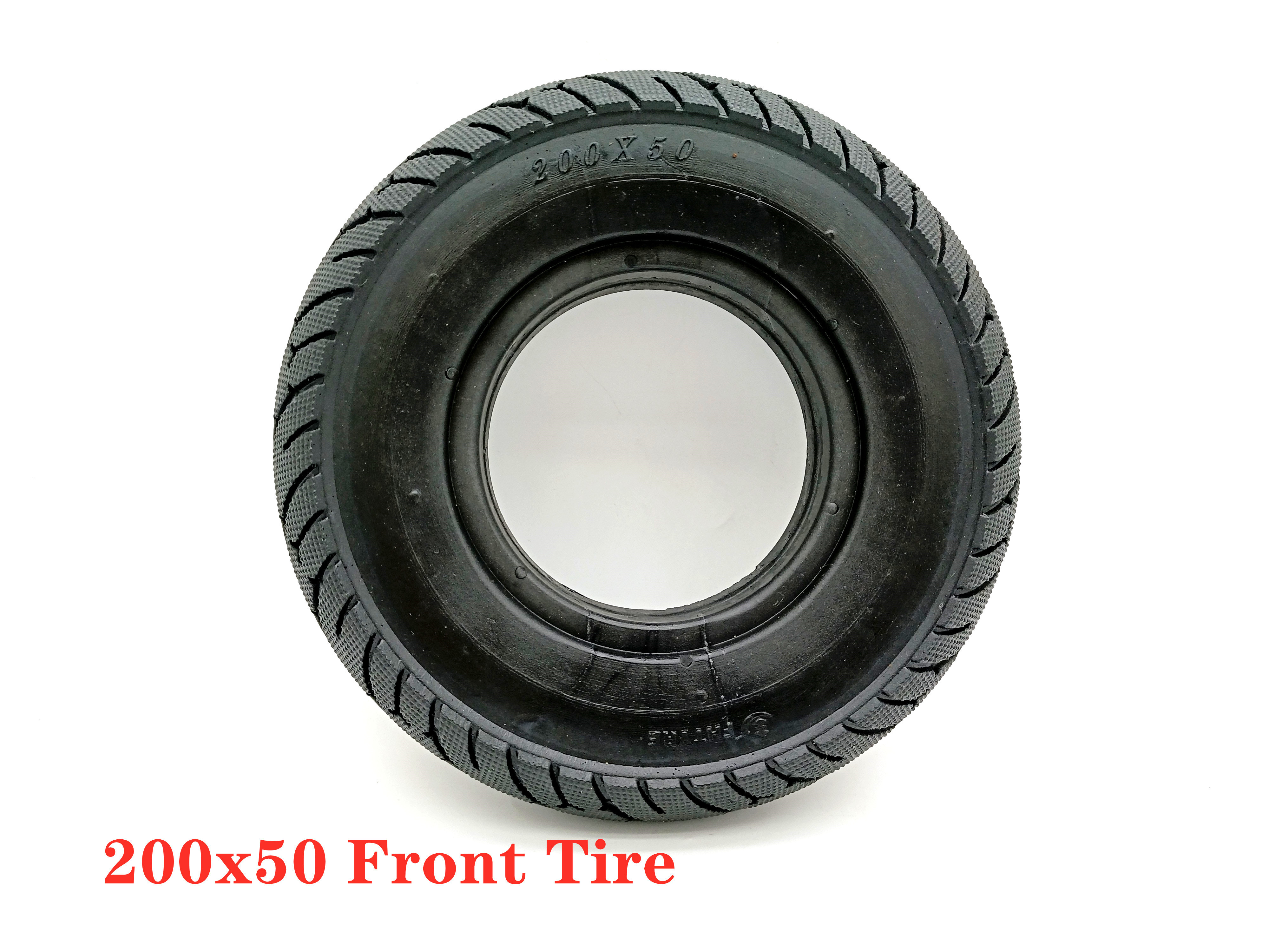 200x50 Front Wheel Solid Tire For Speedway MINI4 8 Inch Electric Scooter Non Inflating Solid Tyre Replace Accessories