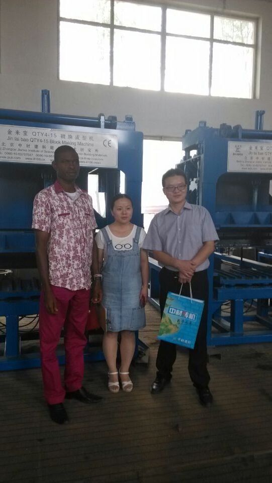 ZCJK QTJ4-40 brick moulding machines cement block machine in zimbabwe