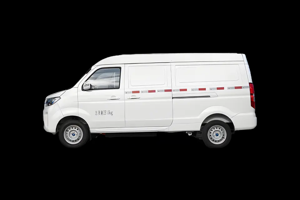 Cheap High Speed 90KM/H SRM Cargo Van 2 Person Electric EV Car Auto Vehicles Cargo Van Mini Truck