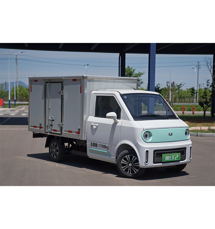 Top Quality Super Value Chengshi X2 Closed Box Large Space EV Car New Energy Electric Van Mini Truck