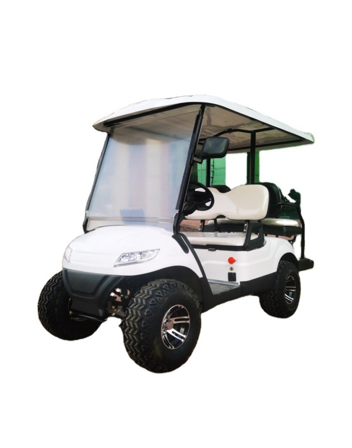 4 Seater Golf Carts  Electric Mini Golf Carts Outdoor Small Mini Passengers Shuttle Bus Cheap For Sale