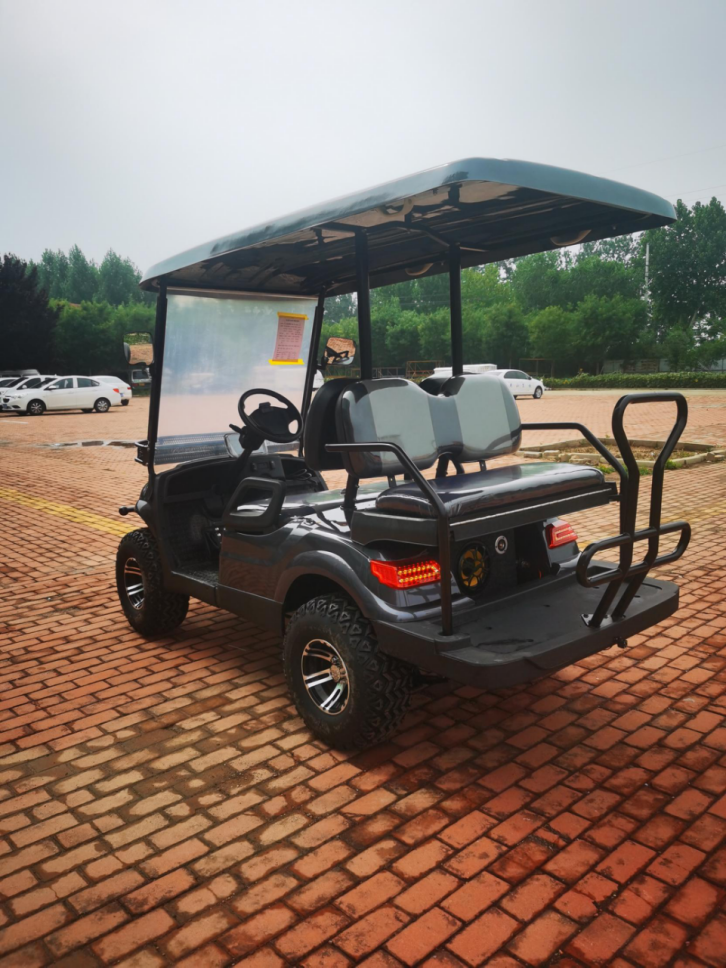 4 Seater Golf Carts  Electric Mini Golf Carts Outdoor Small Mini Passengers Shuttle Bus Cheap For Sale