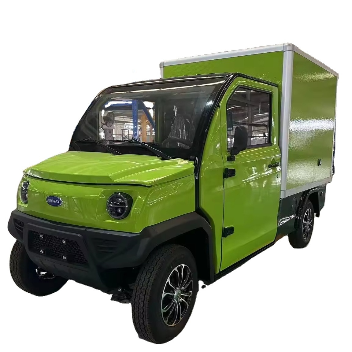 In Stock 2 Seater Delivery Trucks  Pure Electric 23KWH Small Mini EV Pickup Truck Lorry