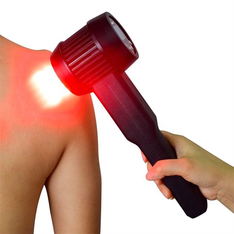 healing portable laser 808 nm semiconductor laser treatment instrument for both human and animals