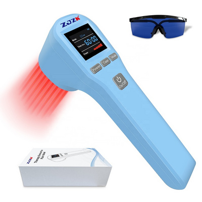 650nm 808nm 880mW MLS Laser Pain Relief Therapy Device for Wound and Injuries Healing Deep Tissue Penetration Physical Therapy