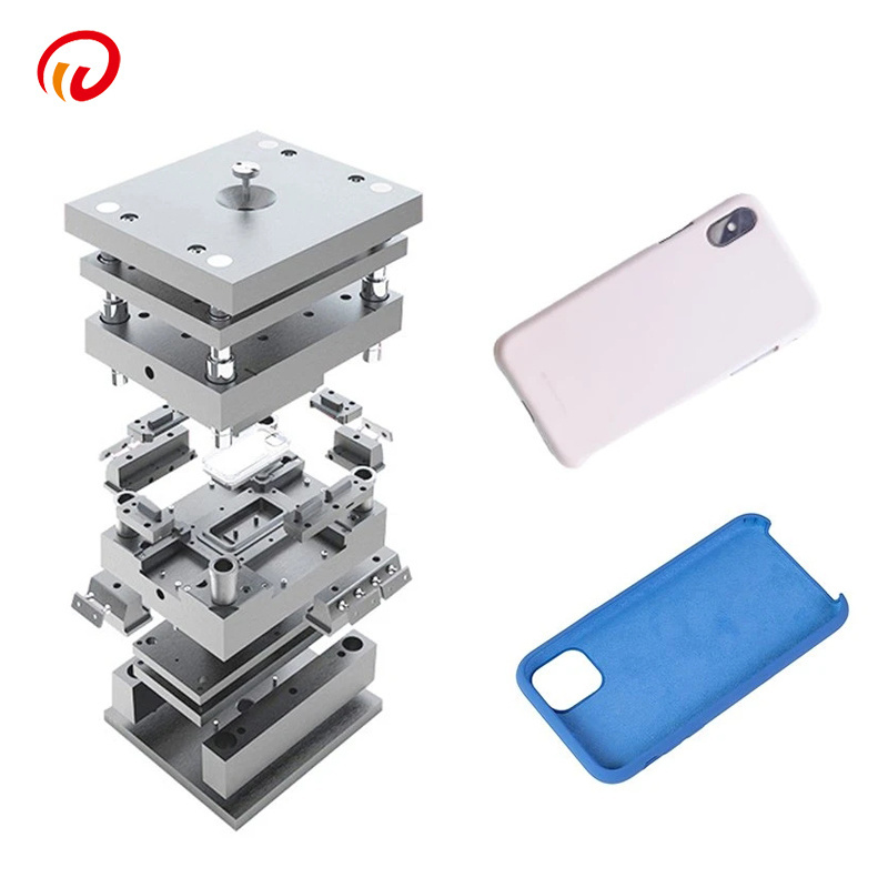 manufacturer custom inject molding abs plastic injection mold mobile phone case mould for phone cases