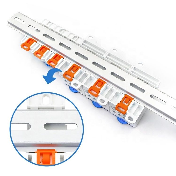 UKK 80/125/160/250/400/500A Electrical Universal Unipolar Single Phase Din Rail Power Distribution Junction Box Terminal Block