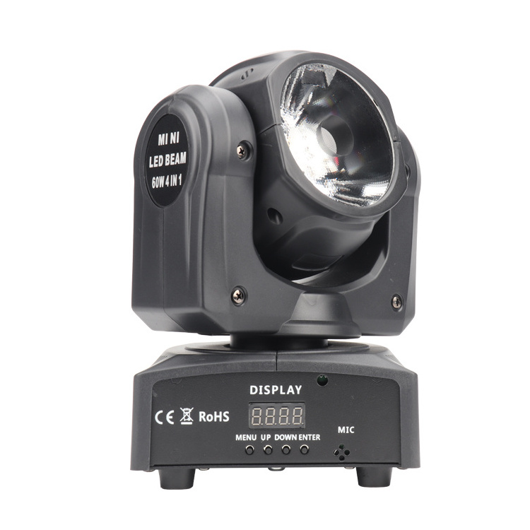 60W Mini Led Dmx Gobo Stage Light 10w/30w/60w Dmx Mini Gobo Projector Spot Led Moving Head